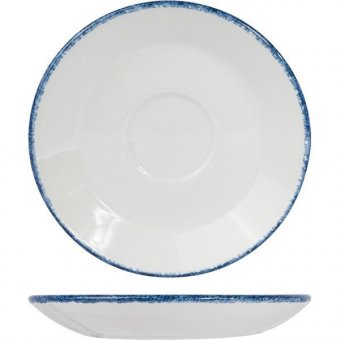 Блюдце 15.5 см Blue Dapple Steelite (Стилайт) 17100218