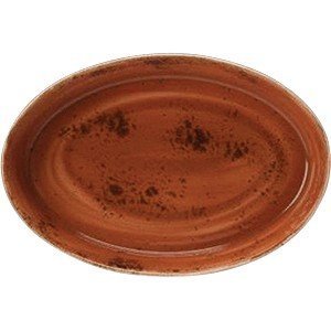Блюдо овальное для запекания 19х30 см Craft Terracotta Steelite (Стилайт) 11330326