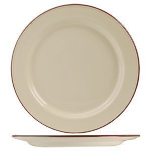 Тарелка 23 см Ivory Claret Steelite (Стилайт) 1503A211
