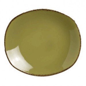 Тарелка мелкая овальная 13х15 см Terramesa Olive Steelite (Стилайт) 11220582
