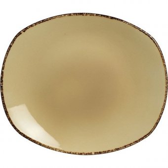 Тарелка мелкая овальная 26х30.5 см Terramesa Wheat Steelite (Стилайт) 11200579