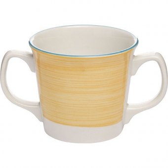 Кружка 2 ручки 285 мл Rio Yellow Steelite (Стилайт) 15300149