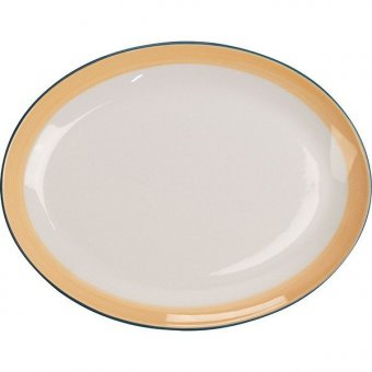 Блюдо овальное 24х30.5 см Rio Yellow Steelite (Стилайт) 15300142