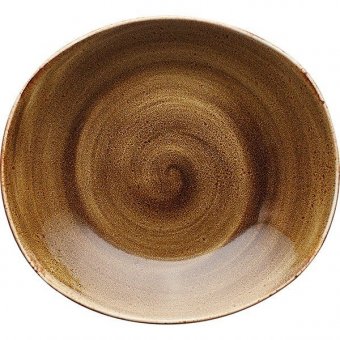 Тарелка глубокая 19.5х21 см Craft Brown Steelite (Стилайт) 11320587