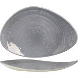 Блюдо 25х37.5 см Scape Grey Steelite (Стилайт) 1402X0060
