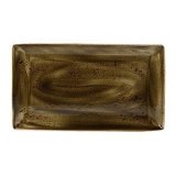 Блюдо прямоугольное 19х33 см Craft Brown Steelite (Стилайт) 11320556