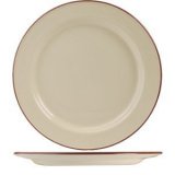 Тарелка 27 см Ivory Claret Steelite (Стилайт) 1503A209