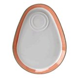 Блюдо фуршетное 21х25.5 см Rio Pink Steelite (Стилайт) 15320360
