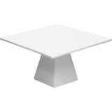 Блюдо фуршетное на ножке 23.5х23.5 см Risers Steelite (Стилайт) 6950E705