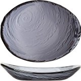 Салатник овальный 20 см Scape Glass Smoked Steelite (Стилайт) 6513G376