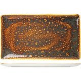 Блюдо прямоугольное 27х16.7 см Vesuvius Amber Steelite (Стилайт) 12020550
