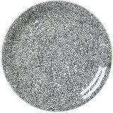 Тарелка мелкая 20 см Ink Crackle Black Steelite (Стилайт) 17600567
