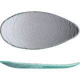Блюдо овальное 30 см Scape Glass Clear Steelite (Стилайт) 6512G382