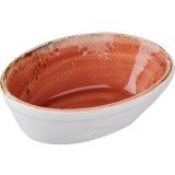 Блюдо для запекания овальное 370 мл Craft Terracotta Steelite (Стилайт) 11330400